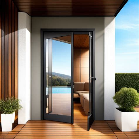 custom made aluminum doors